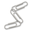 Linked Paperclips emoji on LG
